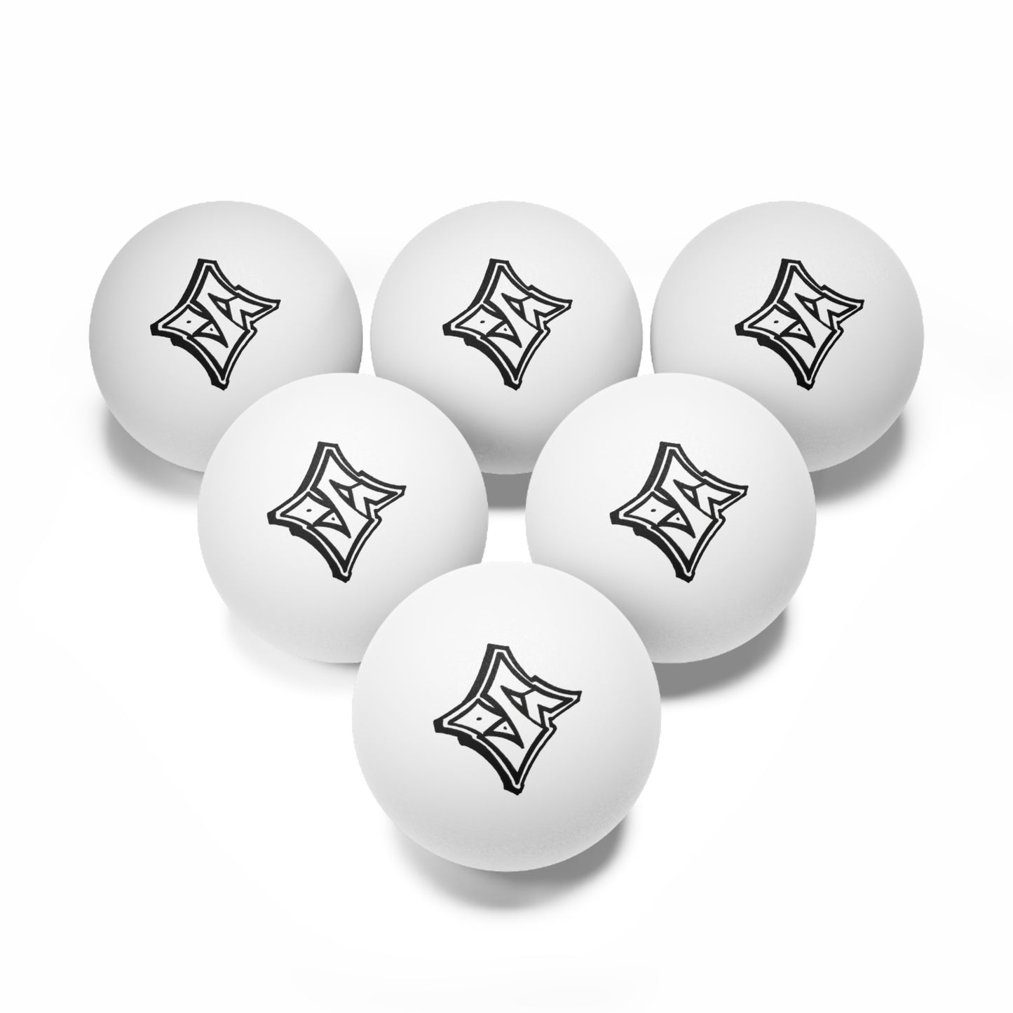 OSR Ping Pong Balls, 6 pcs