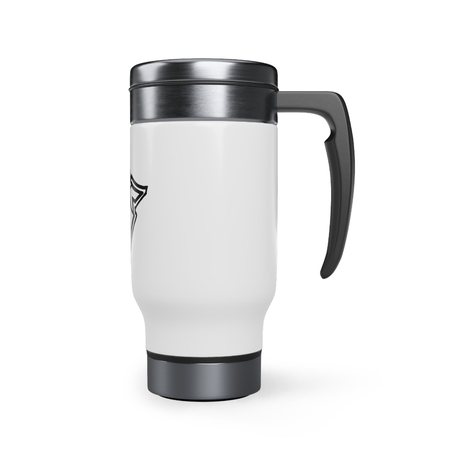 OutSpoken Stainless Steel Travel Mug with Handle, 14oz