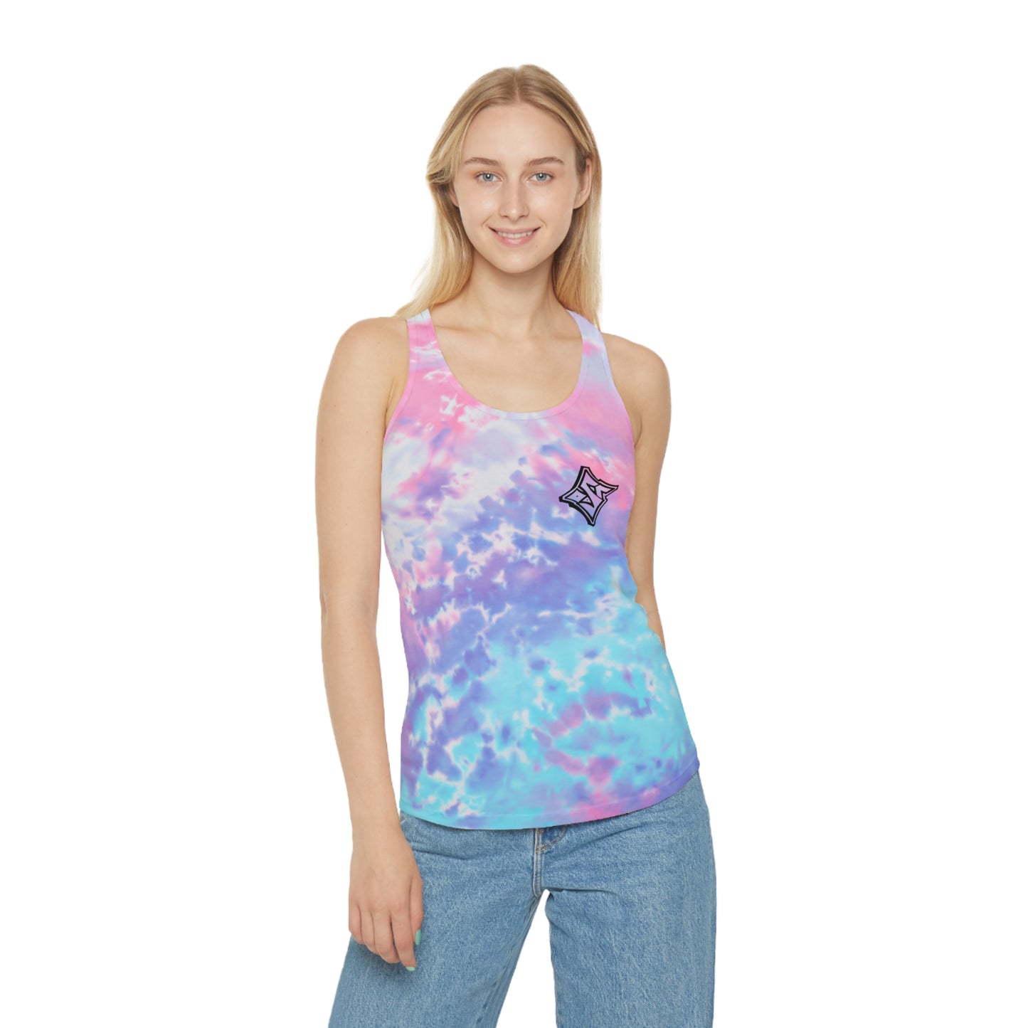 OSR Tie Dye Racerback Tank Top