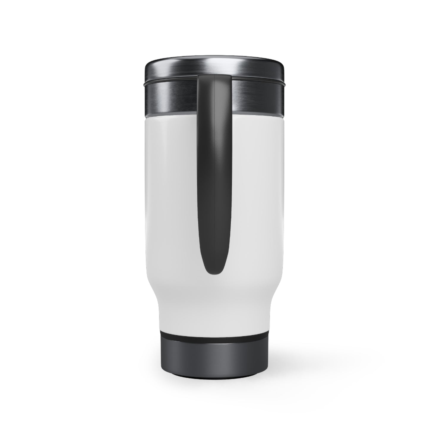 OutSpoken Stainless Steel Travel Mug with Handle, 14oz